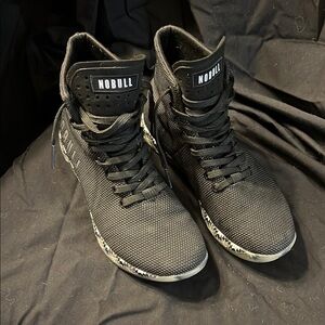 NOBULL Black High Tops shoe